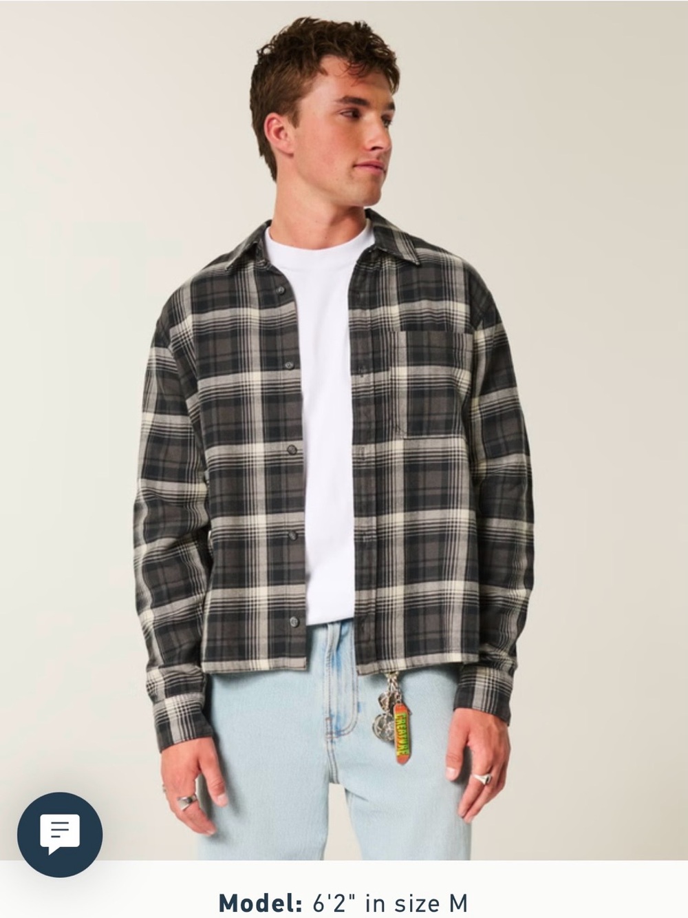 Men's Plaid Flannel size small